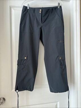 Theory charcoal gray Cargo Pants
